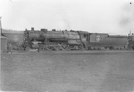 Great Northern Steam Locomotive 3309 at Hillyard, Washington, 1932
