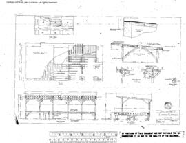 Spokane, Portland, and Seattle Railway Engineering Drawing, Loading Platform at Linnton, Oregon, ...