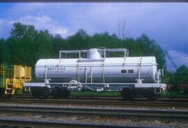 Burlington Northern 973162 at Westminster, British Columbia in 1986.