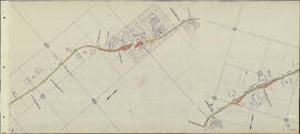 Great Northern Plat Map, Harrington, Washington.  Milepost 1526-1530, undated
