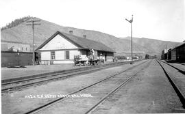 Great Northern Depot at Cashmere, Washington, undated