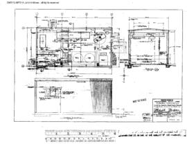 Northern Pacific Engineering Drawing, Wastewater Treatment Facility at Auburn, Washington, 1977