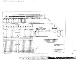 Great Northern Engineering Drawing, Docks and Warehouses at Burrard Inlet at Vancouver, British C...