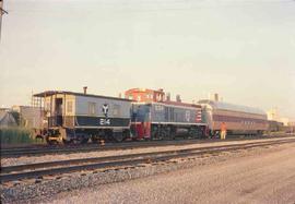 Belt Railway of Chicago Diesel Locomotive Number 534 at Chicago, Illinois in July, 1986.