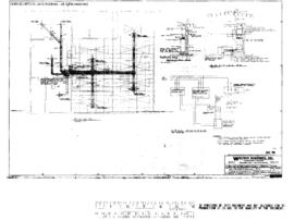 Spokane, Portland, and Seattle Railway Engineering Drawing, Freight House at Portland, Oregon, 1974