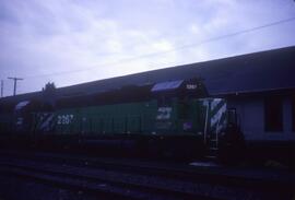 Burlington Northern 2267 at Bellingham, Washington in 1993.