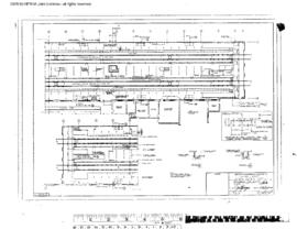 Great Northern Engineering Drawing, Diesel Repair Shop at Havre, Montana, 1968