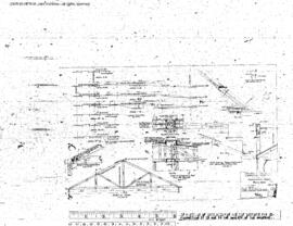 Northern Pacific Engineering Drawing, Depot at Pasco, Washington, 1940