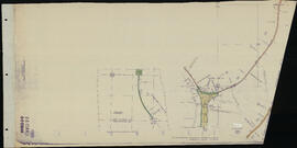 Spokane, Coeur d'Alene and Palouse Railroad Plat Map: Spring Valley, Washington.  Milepost 40-42,...