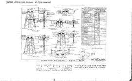 Burlington Northern Engineering Drawing: Bearing Plan Revision, Bridge 115.9 - U.S. Highway 2 (fo...