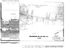Plat Map of Northern Pacific Facilities at Willbridge, Oregon, 1942