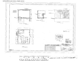 Great Northern Engineering Drawing, Boiler House at Vancouver, British Columbia, 1968