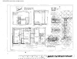 Great Northern Engineering Drawing, Commissary Building at King Street Coach Yard at Seattle, Was...