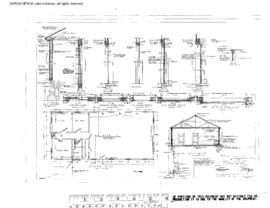 Great Northern Engineering Drawing, Carpenter Shop at Great Falls, Montana, 1943