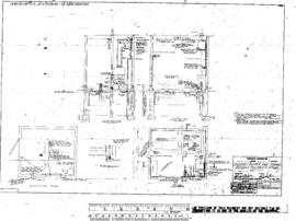 Burlington Northern Engineering Drawing, Sanitary Dump and Cart Storage Building for Caboose Serv...