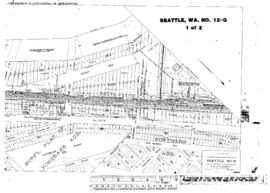 Plat Map of Great Northern Facilities at Seattle, Washington, undated