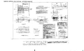 Northern Pacific Engineering Drawing: General Plan, Bridge 122A, West of Missoula, Montana, undated