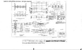 Spokane, Portland and Seattle Railway Engineering Drawing: 12 Foot 11 Inch Spans, Bridge T31.8, S...