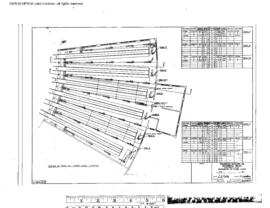 Great Northern Engineering Drawing, Engine House and Shop at Interbay, Washington, 1970