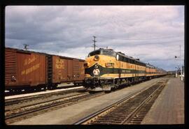 Great Northern Diesel Locomotive 356C at Chehalis, Washington, undated