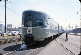 Northern Pacific Passenger Car at Seattle, Washington, 1962