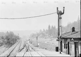 Northern Pacific station at Olequa, Washington, circa 1927.