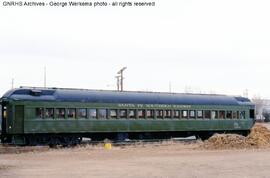 Santa Fe Southern Passenger Car 144 at Santa Fe, New Mexico, 1968