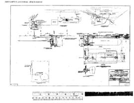 Great Northern Engineering Drawing, Unnamed Structure at Havre, Montana, 1975