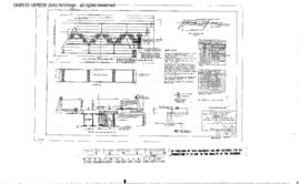 Northern Pacific Engineering Drawing: General Detail Beam Span, Bridge 8 - 7 - Mile Creek, Birdse...