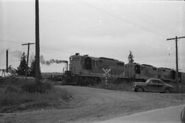 Northern Pacific Diesel Locomotive 217, Arlington, Washington, undated