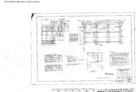 Northern Pacific Engineering Drawing: Concrete Trestle, Bridge 223 - Spokane Creek, West of Winst...