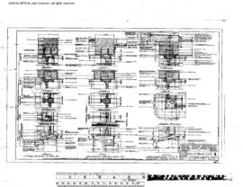 Northern Pacific Engineering Drawing, Freight House at Missoula, Montana, 1948