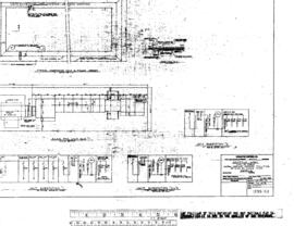 Great Northern Engineering Drawing, Amfleet Support Facilities at King Street Coach Yard at Seatt...