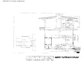 Spokane, Portland, and Seattle Railway Engineering Drawing, Freight House at Portland, Oregon, 1980