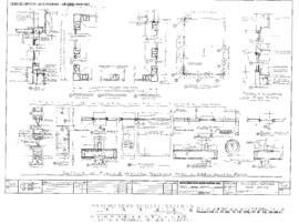 Chicago, Burlington and Quincy Engineering Drawing, Yard Office at Alliance, Nebraska, 1981