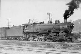 Northern Pacific  steam locomotive 1690 at Argo, Washington, in 1925.