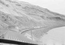 Northern Pacific Vista-Dome North Coast Limited at Hillside, Washington, in 1962.