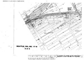 Plat Map of Northern Pacific Facilities at Seattle, Washington, undated