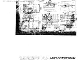 Northern Pacific Engineering Drawing, Unnamed Structure at Vader, Washington, undated