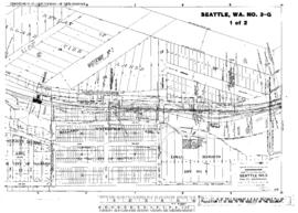 Plat Map of Great Northern Facilities at Seattle, Washington, undated