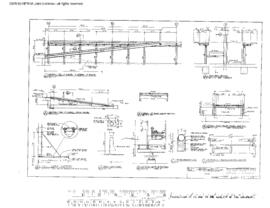Chicago, Burlington and Quincy Engineering Drawing, Diesel Shop at Galesburg, Illinois, 1983