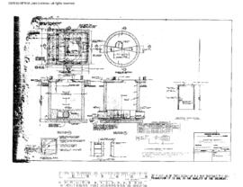 Burlington Northern Engineering Drawing, Unnamed Structure (Standard Plan), 1977