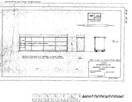 Spokane, Portland, and Seattle Railway Engineering Drawing, Depot (Oregon Electric Railway) at Ev...