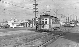 Seattle Municipal Railway Cars 314 and 397, Seattle, Washington, 1940