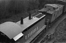 Milwaukee Road Diesel Locomotive 1637, Bellingham, Washington, undated