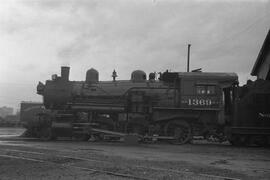 Northern Pacific Steam Locomotive 1369, Bellingham, Washington, undated