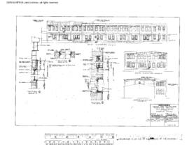 Spokane, Portland, and Seattle Railway Engineering Drawing, Freight Houses at Portland, Oregon, 1980