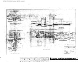 Great Northern Engineering Drawing, Pier 88 Warehouse and Offices at Seattle, Washington, 1971