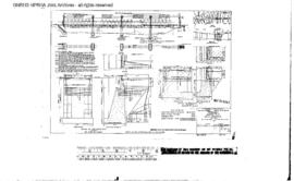Northern Pacific Engineering Drawing: General Plan, Detail of Abutment, Bridge 0 - Missoula River...