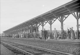 Northern Pacific station at East Auburn, Washington, in 1952.